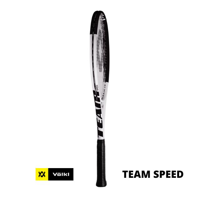 Team Speed White/Black (Pre-strung) the most comfortable “entry price level” racquet