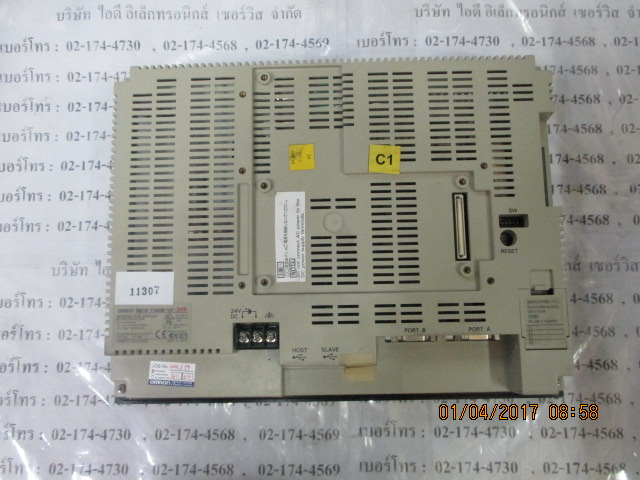 LCD TOUCH SCREEN " OMRON " MODEL : NS10-TV00B-V2-DH8