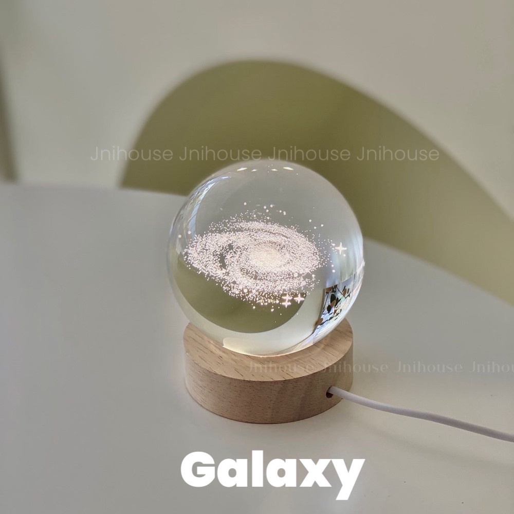 [พร้อมส่ง] Jnihouse : 3D LED Crystal Ball (มี3แบบให้เลือก)