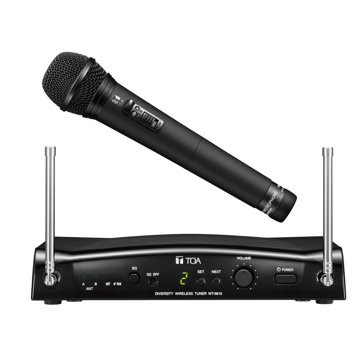 TOA WS-5265 C04 ชุดไมค์ลอยเดี่ยวแบบมือถือ คลื่นความถี่ 803 - 806 MHz