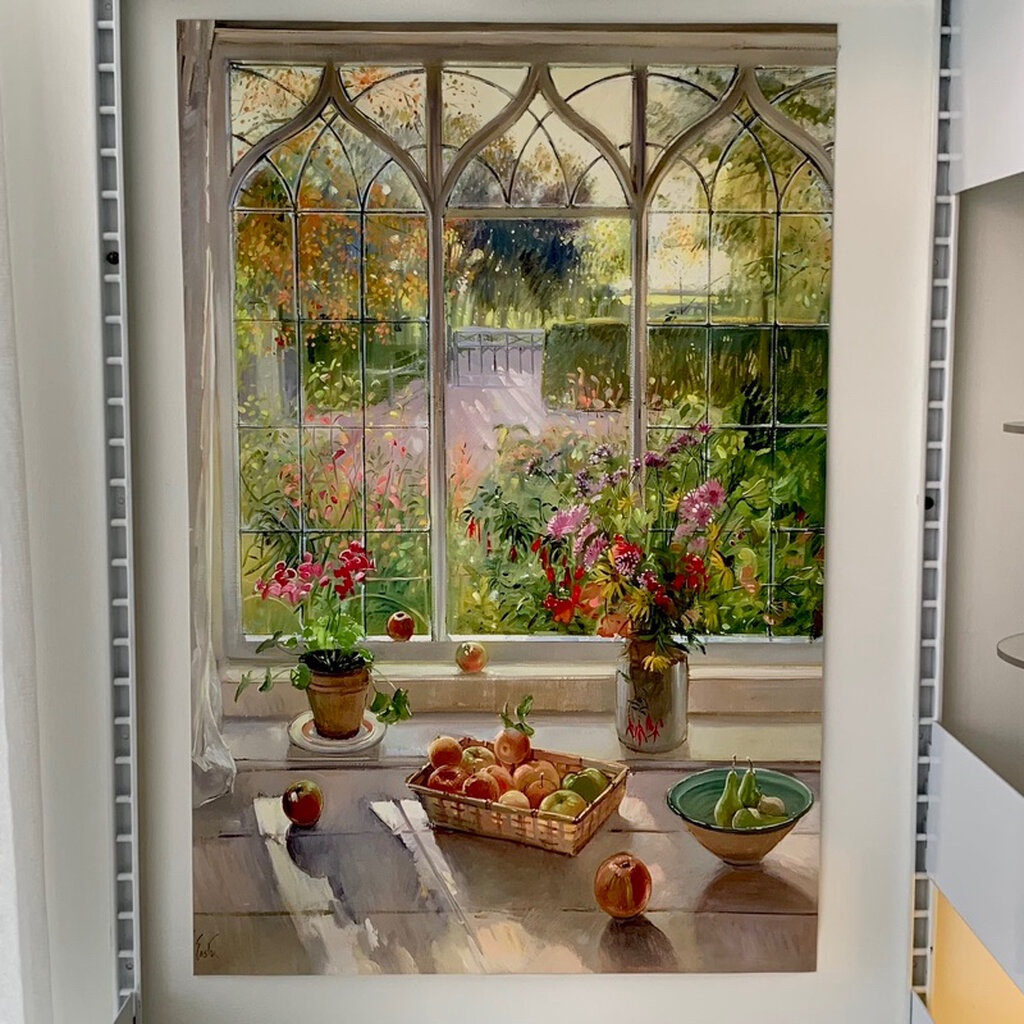 [พร้อมส่ง] Jnihouse : My window series canvas ภาพพิมพ์ผ้าแคนวาส 40x60 cm