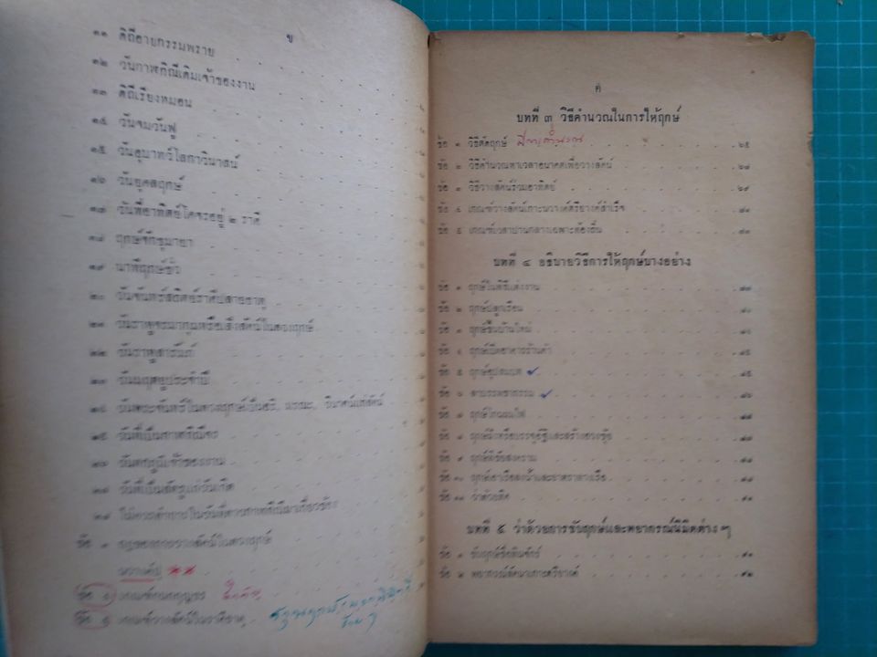 ตำราวิธีการให้ฤกษ์ทางโหราศาสตร์