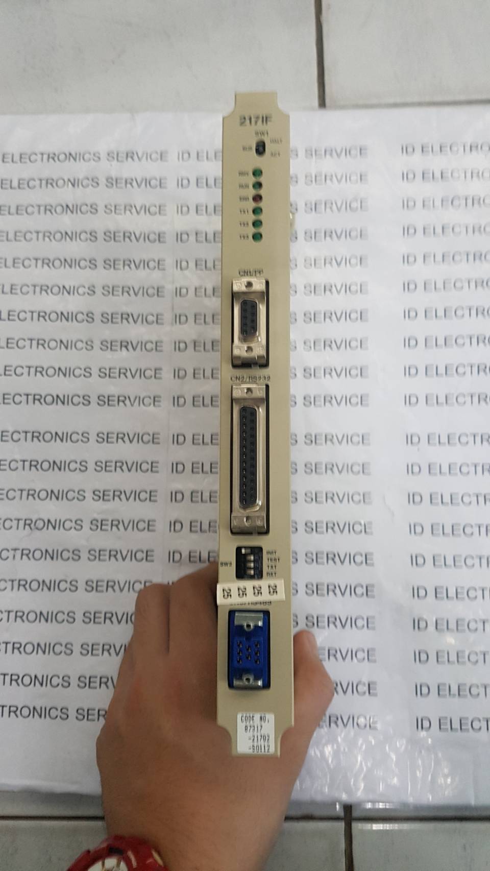 PLC " YASKAWA " MODEL : JACP-317217