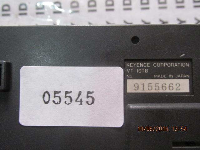 LCD TOUCH SCREEN " KEYENCE " MODEL : VT-10TB