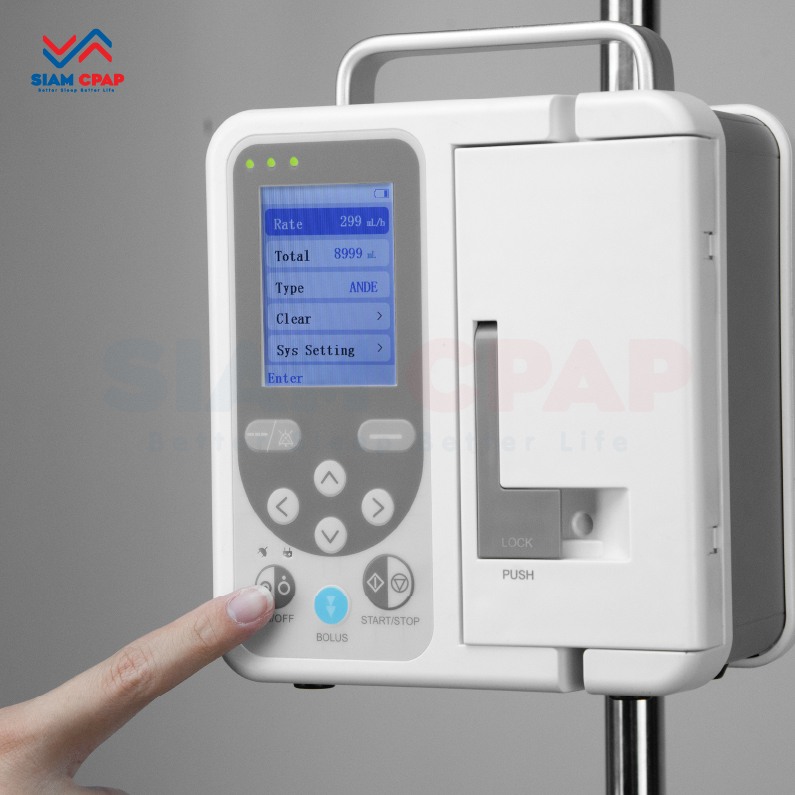 เครื่องควบคุมให้สารละลายทางหลอดเลือดดำ Contec รุ่น SP750 รับประกัน 2 ปี