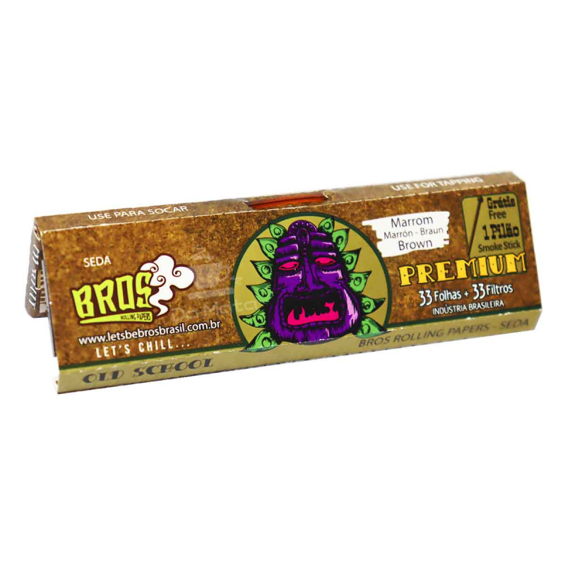 [BROS]BROWN PREMIUM Rolling Paper (กระดาษพันลำ)
