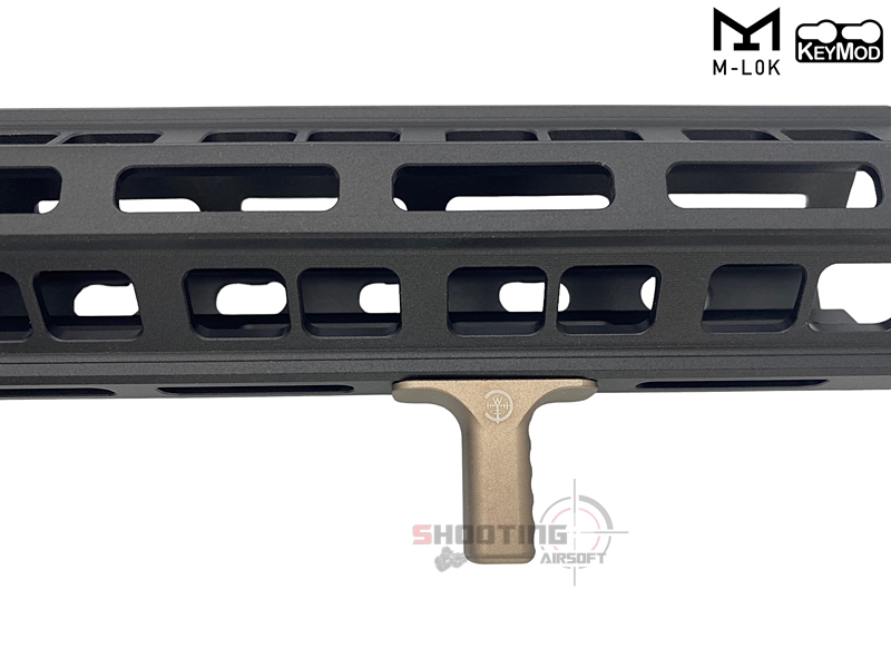 กริ๊ปมือหน้า Barrier Hand Stop Keymod & M-Lok