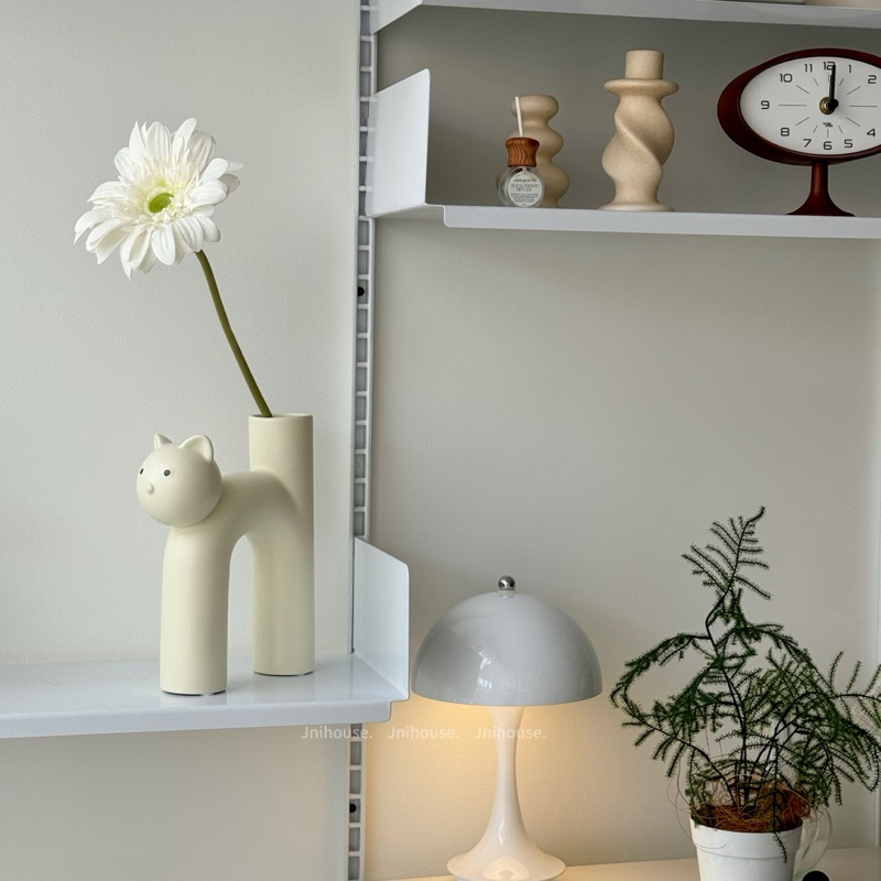 [พร้อมส่ง] Jnihouse : KITTY VASE แจกันน้องแมว แจกันดอกไม้