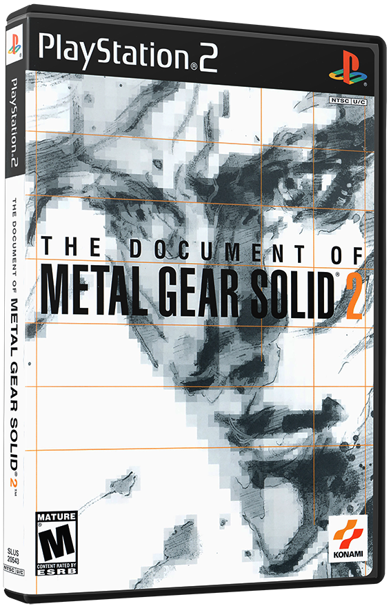 แผ่นเกมส์ PS2 : The Document of Metal Gear Solid 2