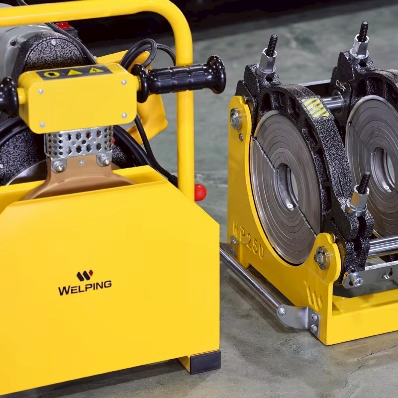เครื่องเชื่อมท่อ Welping รุ่น WP250A (ไฮดรอลิค) ขนาดท่อที่เชื่อม 63 mm.-250 mm.