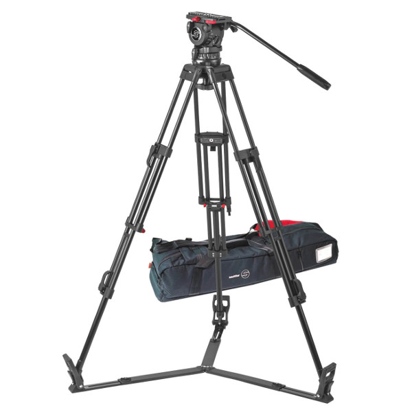 Sachtler FSB 10 T ENG 2 D Aluminum Tripod System with Touch & Go Plate (100mm)