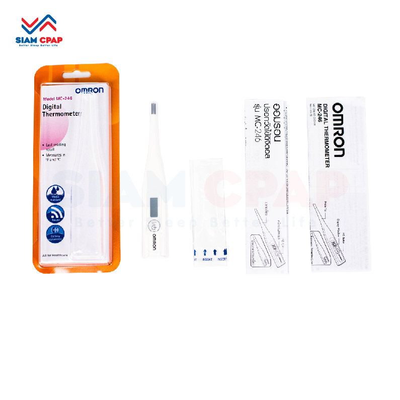 เครื่องวัดอุณหภูมิปรอทดิจิตอล Omron รุ่น MC246