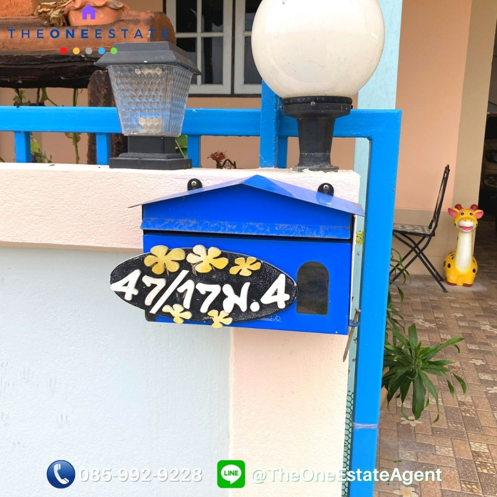 📣 บ้านเดี่ยวชั้นเดียว หมู่บ้านอยู่สบาย ใกล้แหล่งท่องเที่ยว บรรยากาศโล่งสบาย เพื่อนบ้านดีเยี่ยม ต.ท่าทองหลาง อ.บางคล้า จ.ฉะเชิงเทรา The Best ! | โทร. 085-992-9228