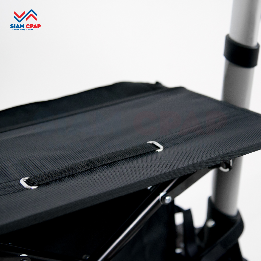 รุ่นใหม่ Rollator จากแบรนด์ Better รุ่น BT807L วอล์คเกอร์ 4 ล้อ อุปกรณ์ช่วยพยุงเดินและฝึกเดิน พร้อมที่นั่งในตัว รับประกันสินค้า 1 ปี