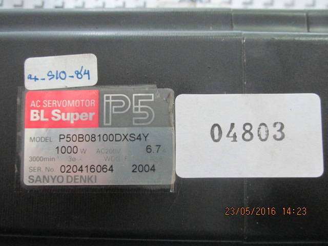 P50B08100DXS4Y MOTOR "SANYO DENKI"