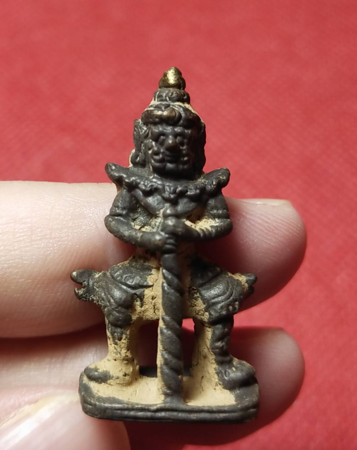 ท้าวเวสสุวรรณ (หลวงปู่หมุน ปลุกเสก) รุ่นเทพสถิตย์ วัดสุทัศน์ ปี2544 รับประกันพระแท้