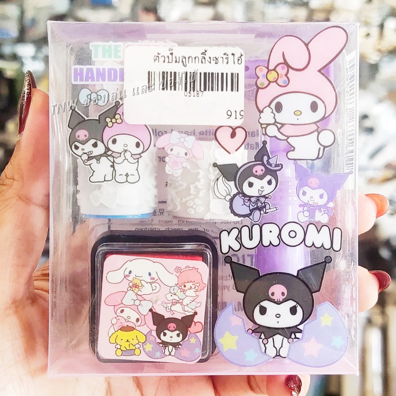 🎀🎀 ตราปั้มลายซานริโอ้ สุดน่ารัก ตราปั้มกลิ้ง คละแบบ 🎀🎀