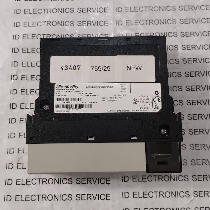 PLC " ALLEN-BRADLEY " MODEL : 1756-M03SE