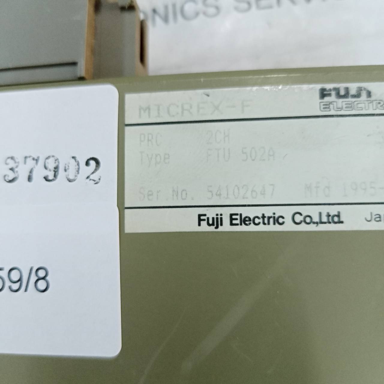 PLC " FUJI " MODEL : FTU 502A