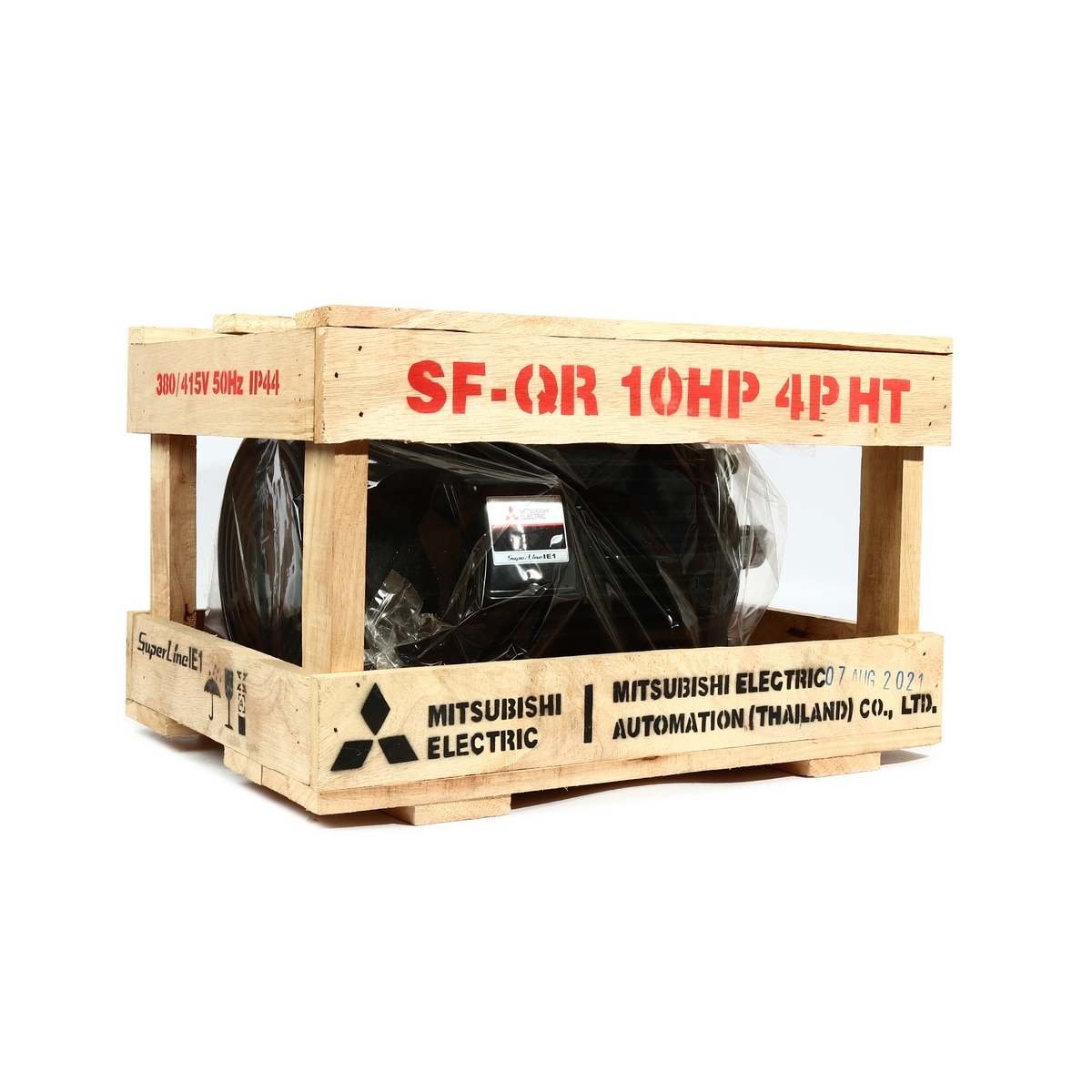 MITSUBISHI มอเตอร์ รุ่น SF-QR 7.5KW (10HP) 380/415 V ,4 POLE ความเร็วรอบ 1450 รอบ/นาที