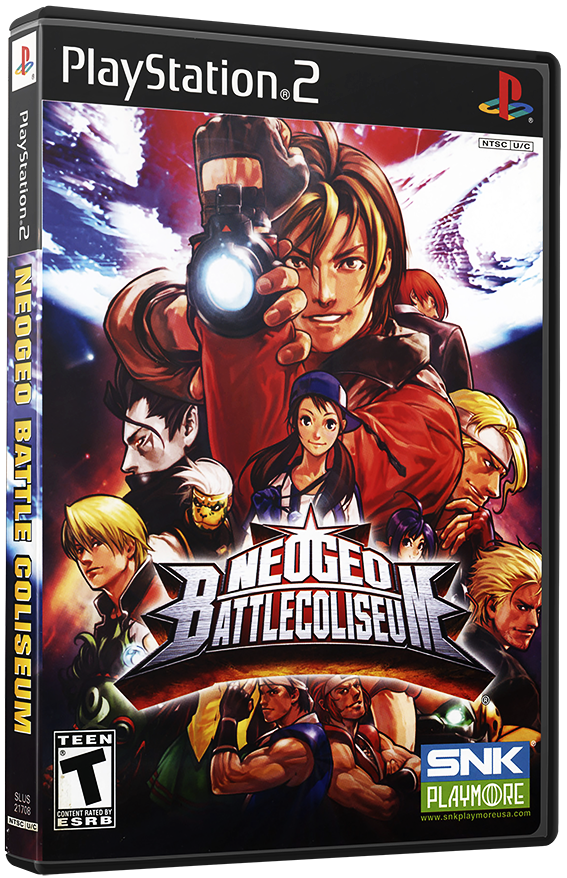 แผ่นเกมส์ PS2 : NeoGeo Battle Coliseum