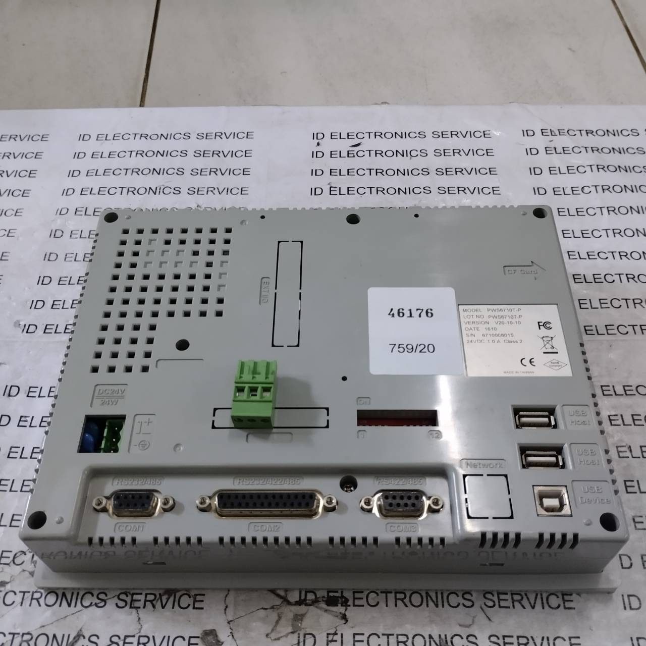 Hitech hmi รุ่น PWS6710T-P