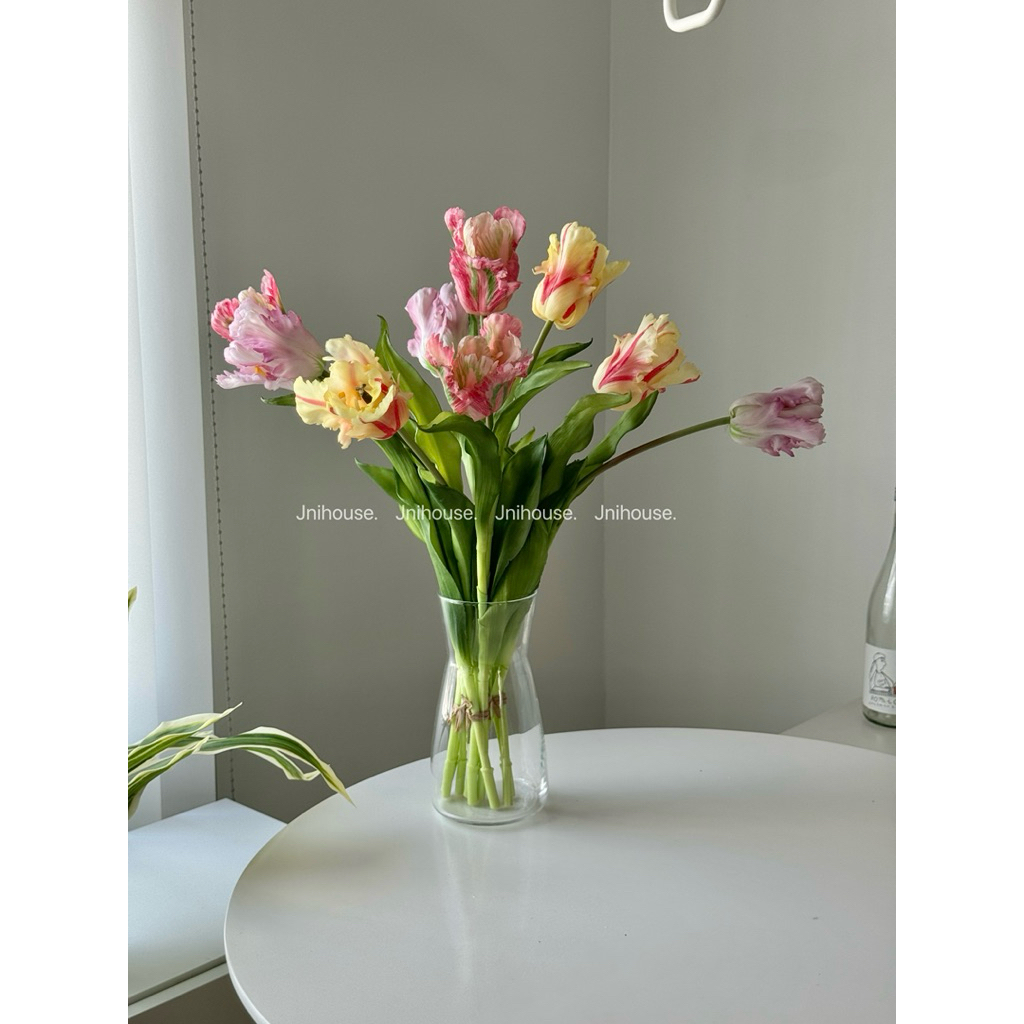 [พร้อมส่ง] Jnihouse : ทิวลิปประดิษฐ์ดอกใหญ่ (Tulip Artificial)