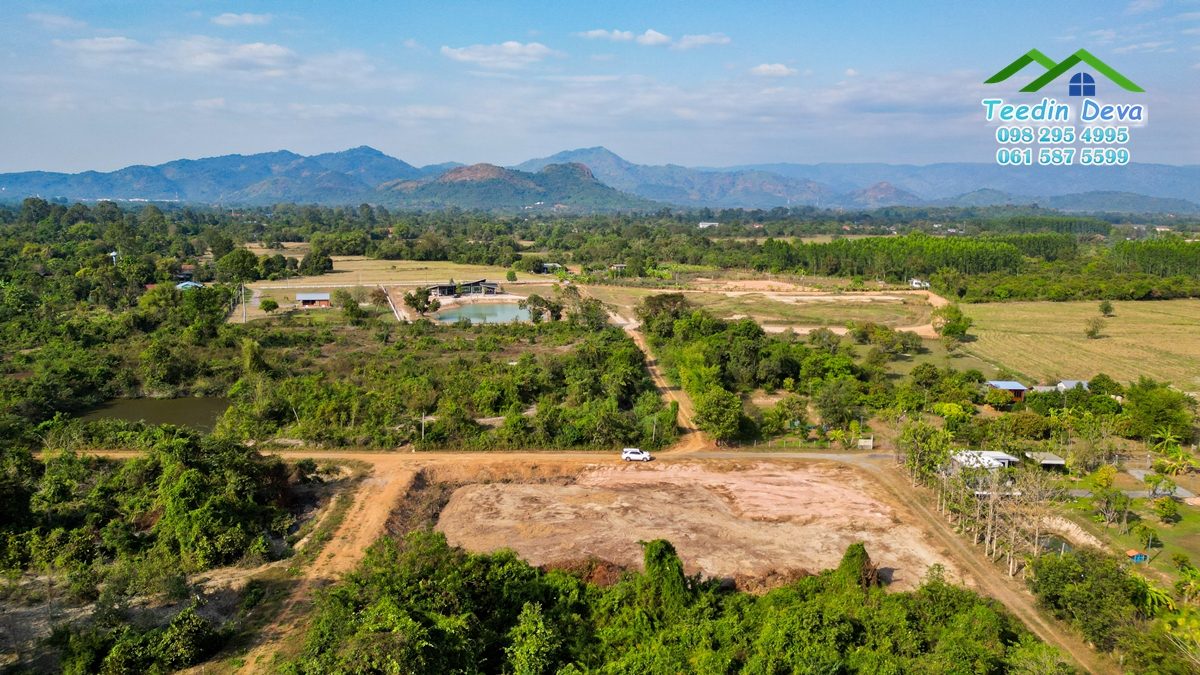 ที่ดินนครนายก วิวภูเขาสวยๆ เนื้อที่ 1-1-78 ไร่ ครุฑแดง อ.บ้านนา จ.นครนายก