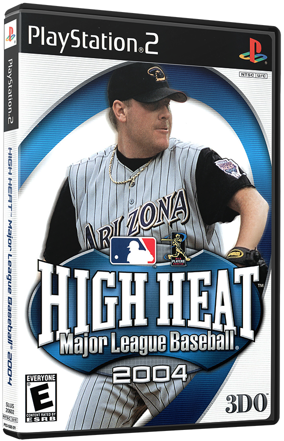 แผ่นเกมส์ PS2 : High Heat Major League Baseball 2004