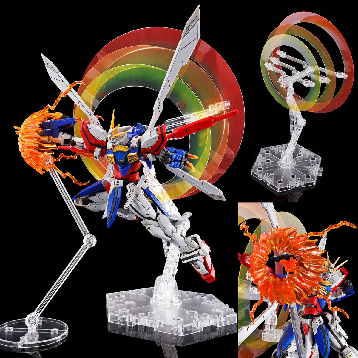 (RG) 1/144 EXPANSION SET FOR GOD GUNDAM (Premium Bandai)