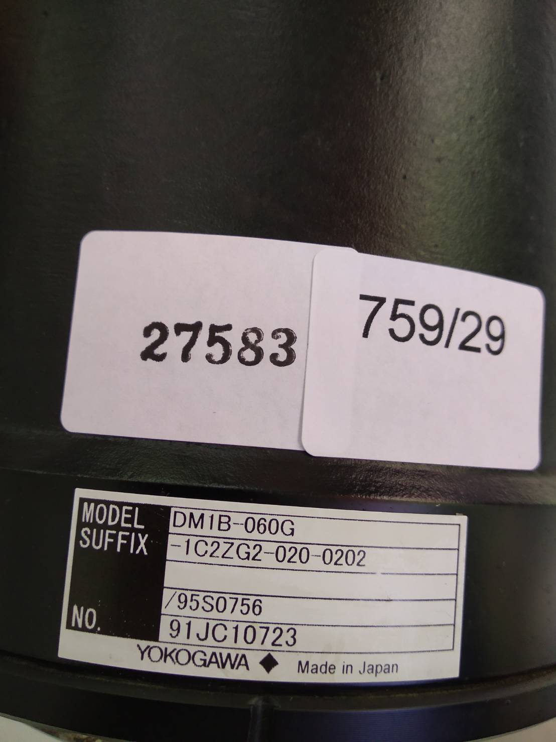 SERVO MOTOR " YOKOGAWA " MODEL : DM1B-060G