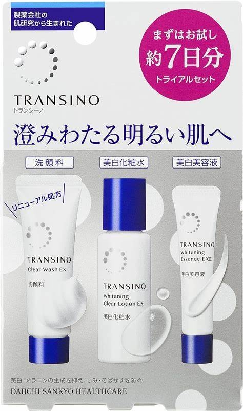 ชุดทดลอง Transino Medicated Skincare Series – ชุดผิวกระจ่างใสใน 7 วัน!