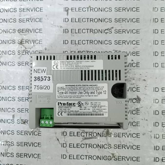 HMI " PROFACE " MODEL : ST401-AG41-24V