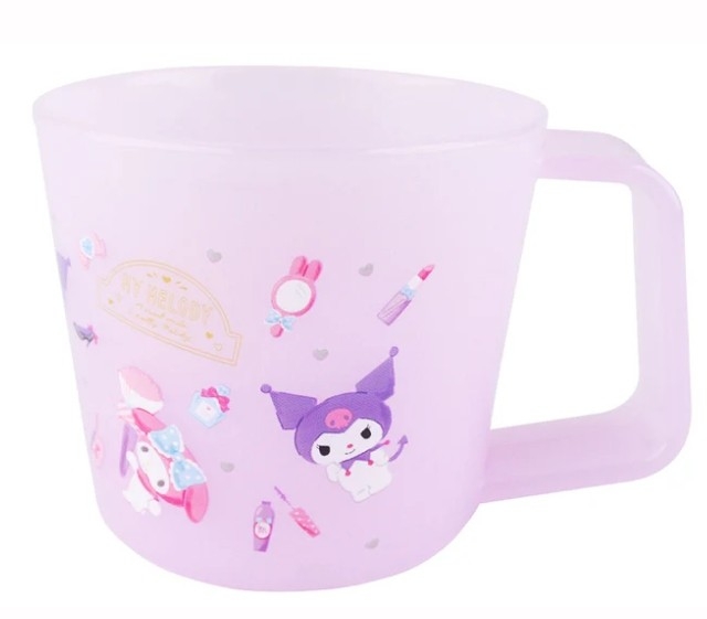 แก้วแปรงฟันเด็ก ลายลิขสิทธิ์ Sanrio มีให้เลือก 2 สี!!! Sanrio และ Kuromi and My Melody