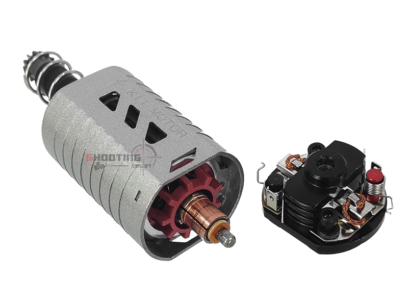 KIT MOTOR High Torque 480PA 11.1V 31500rpm แกนยาว (มีใบพัดระบายอากาศ)