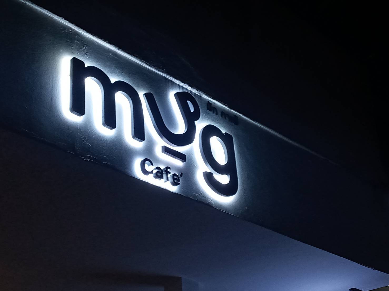 #ป้ายอักษรไฟออกหลัง #อักษรซิงค์ทำสี