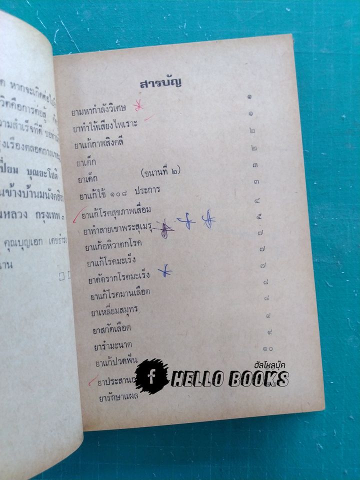 ตำรายาไทยแผนโบราณ เล่ม ๑-๑๒