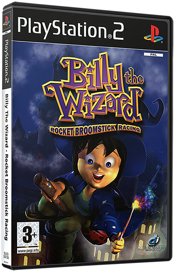 แผ่นเกมส์ PS2 : Billy the Wizard - Rocket Broomstick Racing