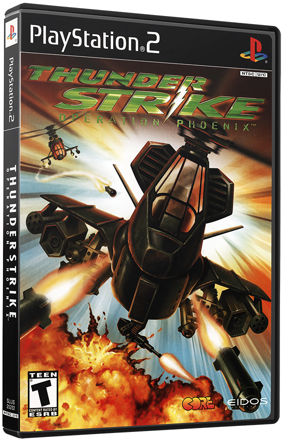 แผ่นเกมส์ PS2 : Thunderstrike - Operation Phoenix