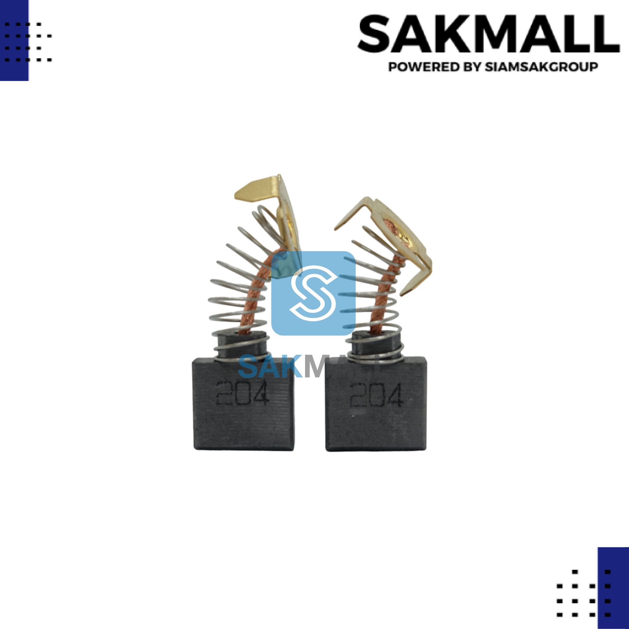 ชุดแปรงถ่านออโต้ TASANI อย่างดี CB-204 (makita)