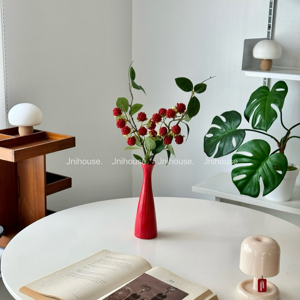 [พร้อมส่ง] Jnihouse : กิ่งราสเบอร์รี่ (Artificial raspberry branch)