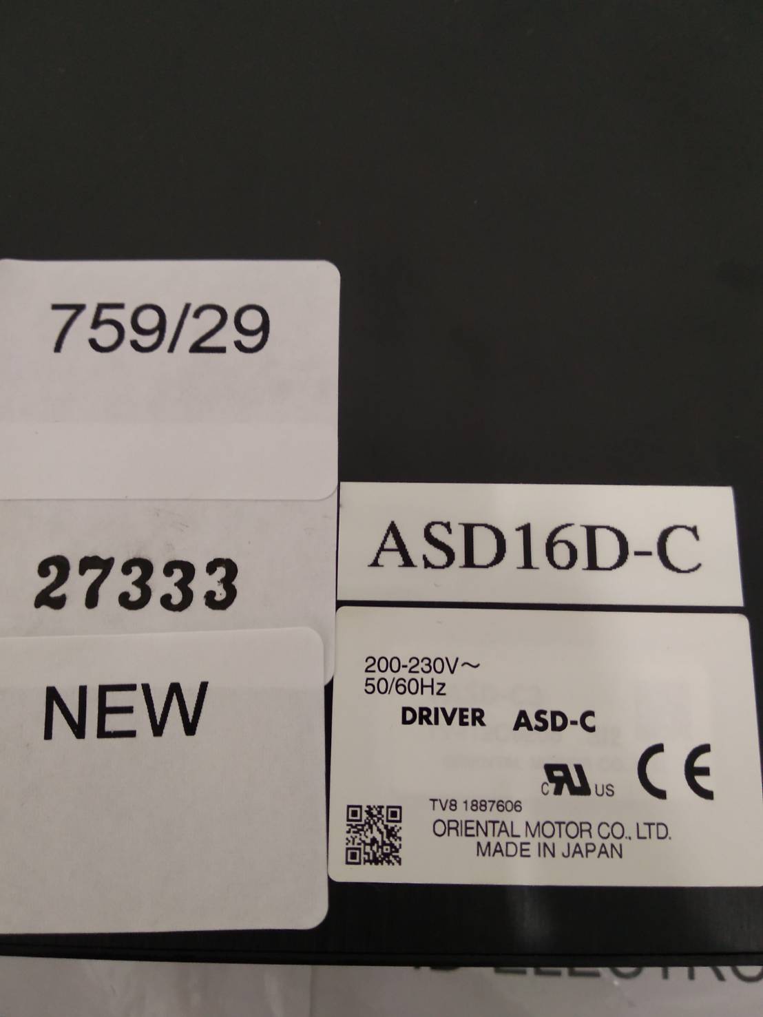 SERVO DRIVE " VEXTA " MODEL : ASD16D-C