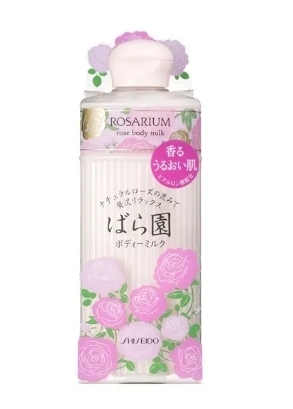 ครีมทาตัวหอมในตำนานของญี่ปุ่น Shiseido ROSARIUM Rose Body Milk 200 ml