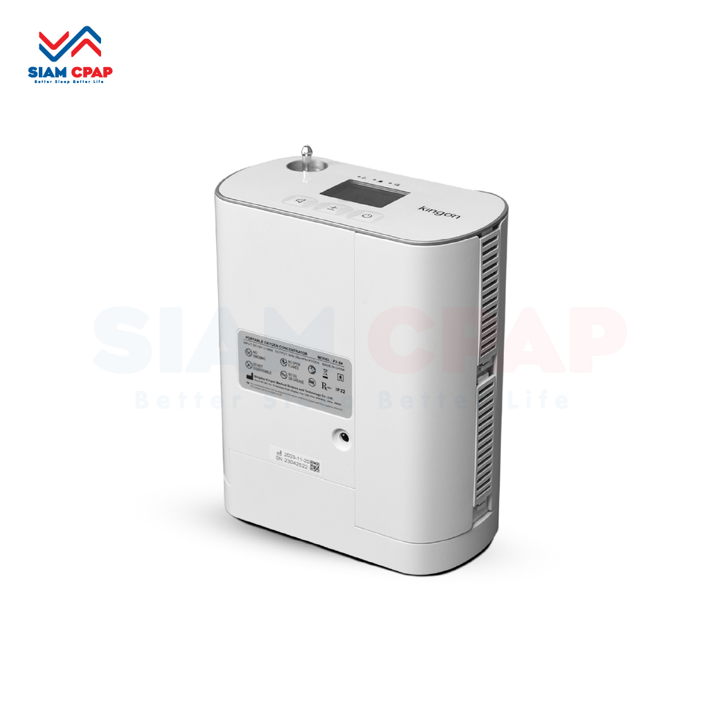 Double Battery Kingon รุ่น P2-S4 เครื่องผลิตออกซิเจนพกพา ระบบ Pulse Dose สามารถใช้งานได้ทั้งภายในบ้าน บนรถยนต์