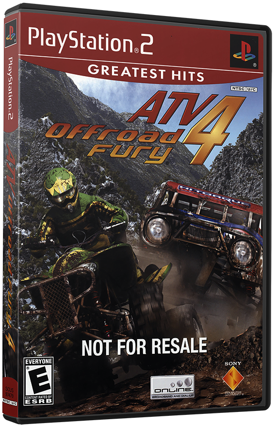 แผ่นเกมส์ PS2 : ATV Offroad Fury 4