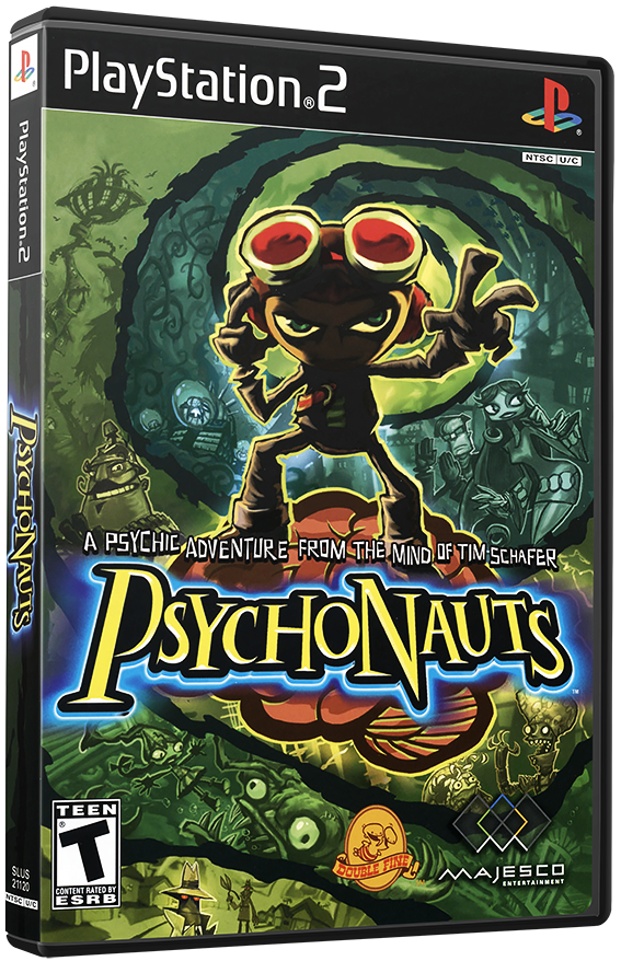 แผ่นเกมส์ PS2 : Psychonauts