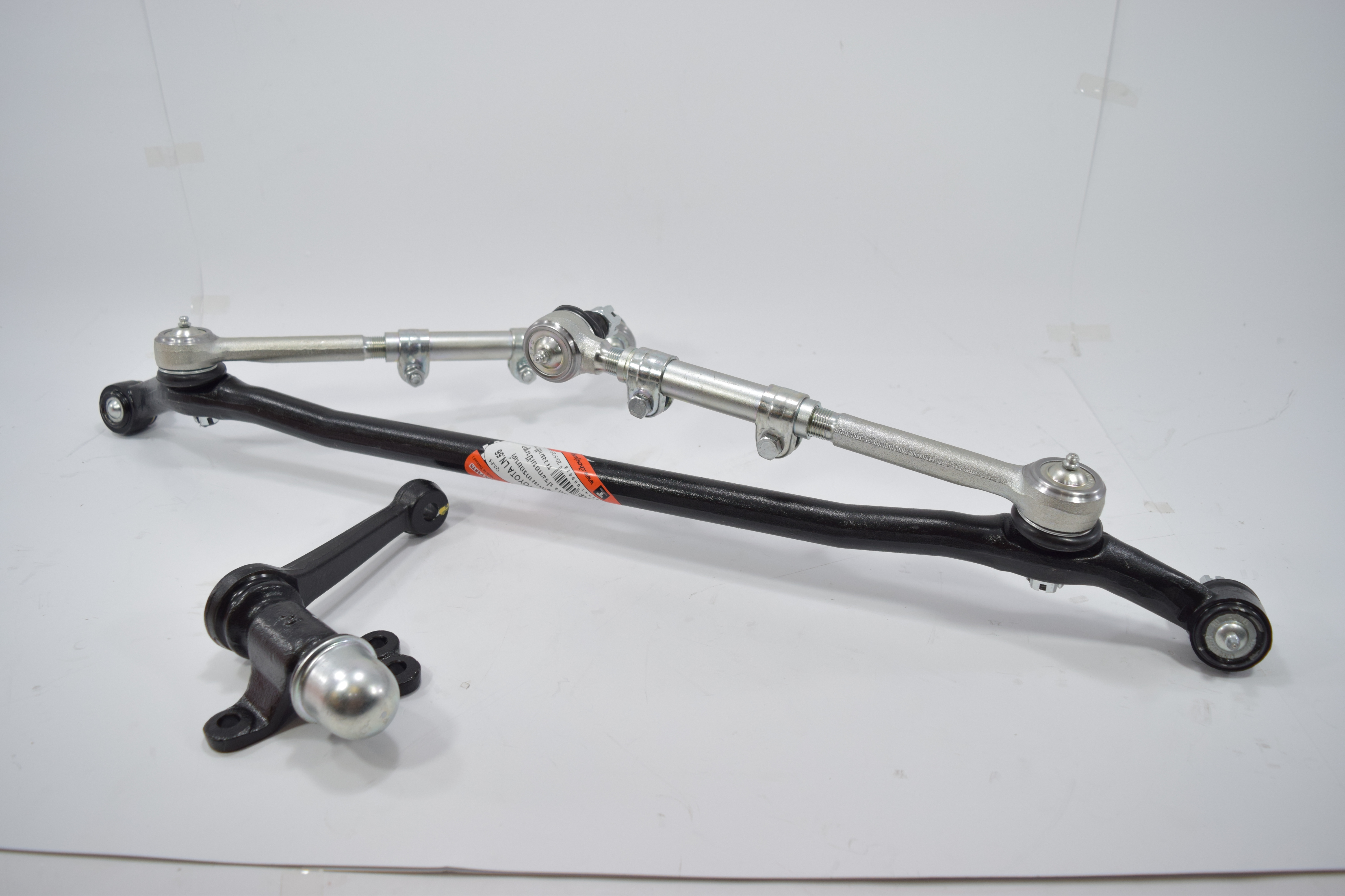 (ประกัน 6 เดือน) คันส่งกลางยกชุด TOYOTA HILUX LN56, HERO / โตโยต้า ฮีโร่ ปี 83-89 / 3CE-2470 / พวงมาลัยขวา (CENTER LINK, ROD END) ยี่ห้อ 333 (ยกชุด)