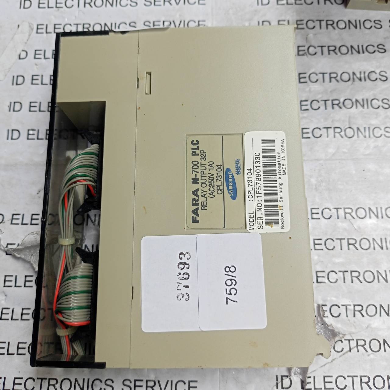 PLC " SAMSUNG " MODEL : CPL73104