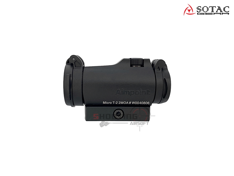 Red Dot T2 พร้อมขาเตี้ยจับราง 20mm (Sotac Gear)