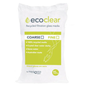 สารกรองแก้ว EcoClear (ชนิดหยาบ)
